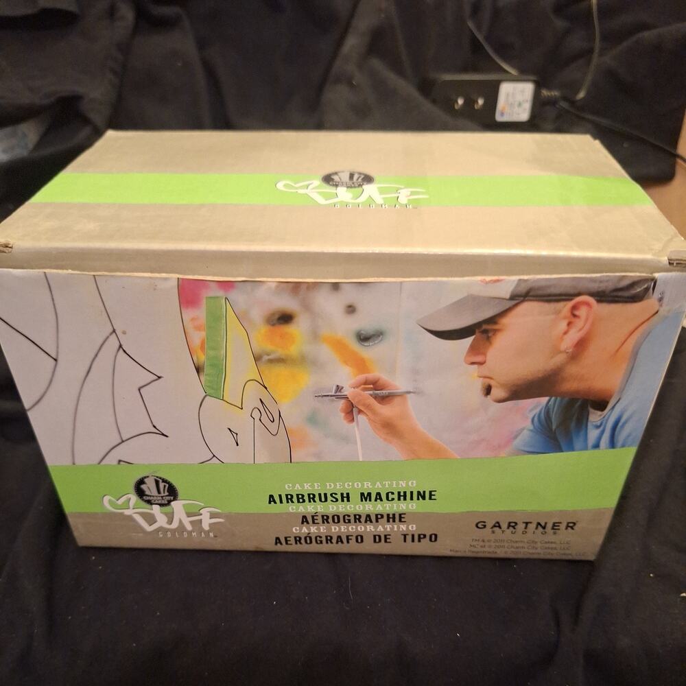 Duff Goldman Cake Decorating Airbrush Machine - Charm City Cakes - Baking tested